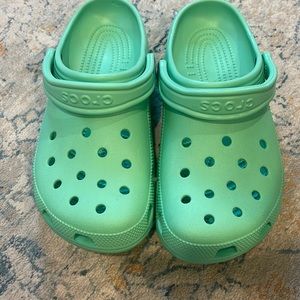 Brand New Mint Crocs